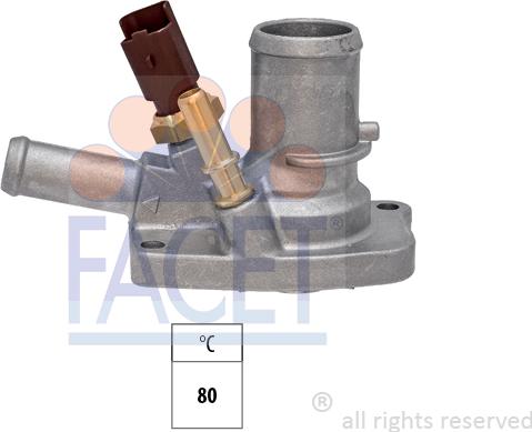 FACET 7.8938 - Termostats, Dzesēšanas šķidrums ps1.lv