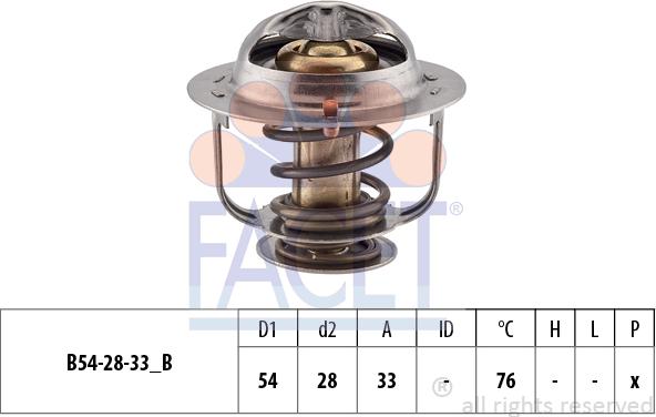 FACET 7.8400S - Termostats, Dzesēšanas šķidrums ps1.lv