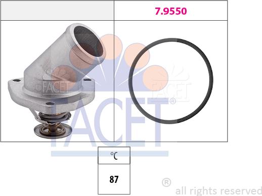 FACET 7.8402 - Termostats, Dzesēšanas šķidrums ps1.lv