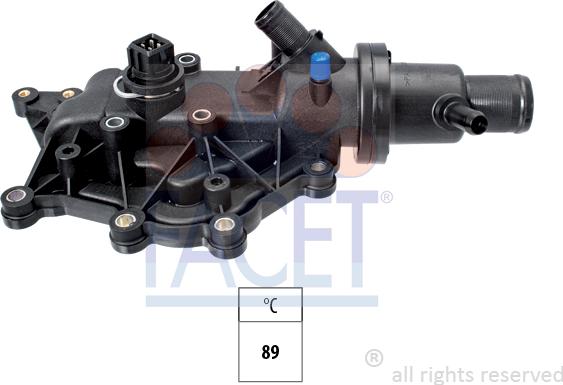 FACET 7.8509 - Termostats, Dzesēšanas šķidrums ps1.lv