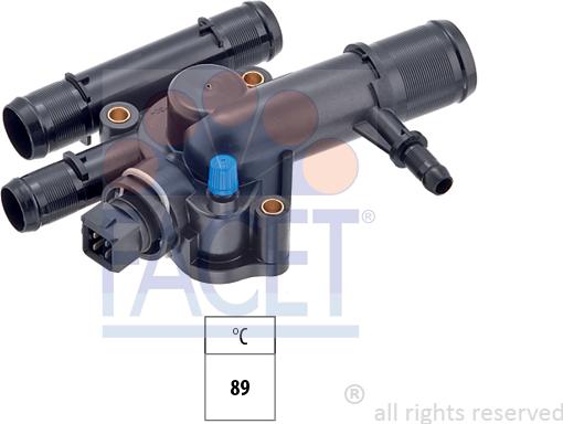 FACET 7.8504 - Termostats, Dzesēšanas šķidrums ps1.lv