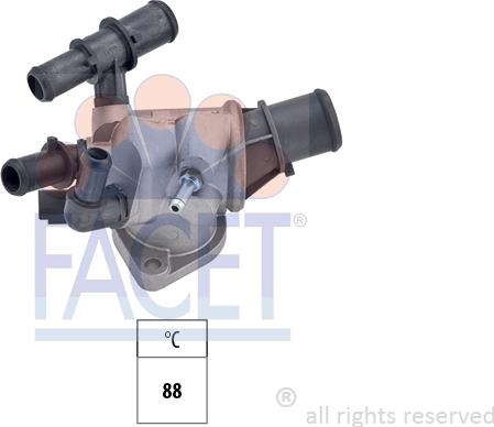 FACET 7.8573 - Termostats, Dzesēšanas šķidrums ps1.lv