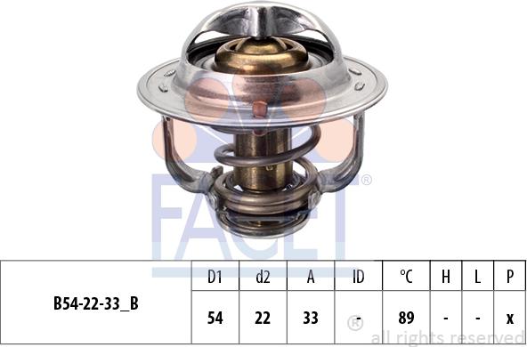 FACET 7.8693S - Termostats, Dzesēšanas šķidrums ps1.lv