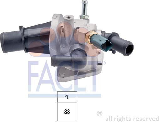 FACET 7.8639 - Termostats, Dzesēšanas šķidrums ps1.lv