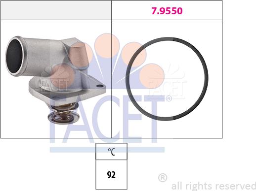 FACET 7.8194 - Termostats, Dzesēšanas šķidrums ps1.lv