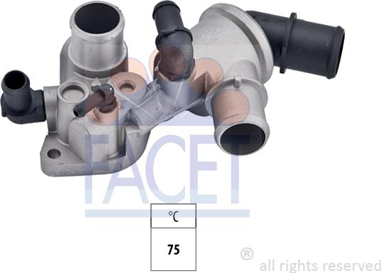 FACET 7.8158 - Termostats, Dzesēšanas šķidrums ps1.lv