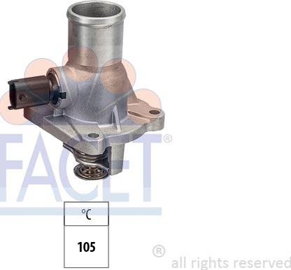 FACET 7.8861 - Termostats, Dzesēšanas šķidrums ps1.lv