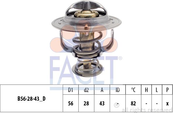 FACET 7.8399S - Termostats, Dzesēšanas šķidrums ps1.lv