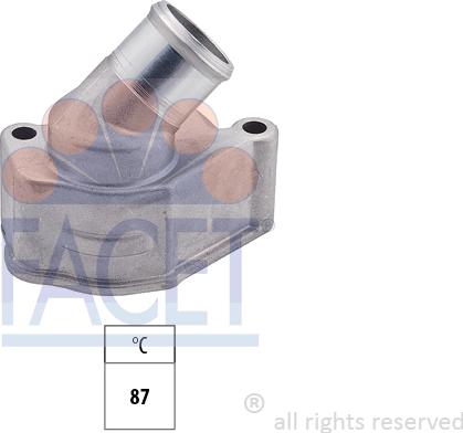 FACET 7.8352 - Termostats, Dzesēšanas šķidrums ps1.lv