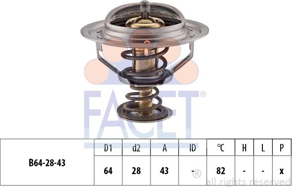 FACET 7.8379S - Termostats, Dzesēšanas šķidrums ps1.lv