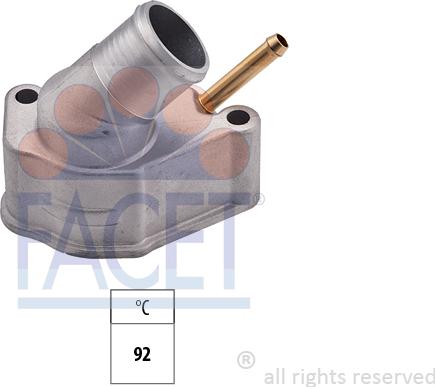 FACET 7.8287 - Termostats, Dzesēšanas šķidrums ps1.lv