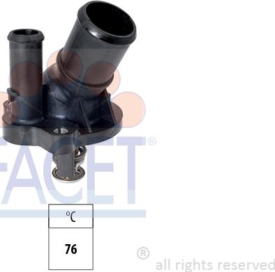 FACET 7.8756 - Termostats, Dzesēšanas šķidrums ps1.lv