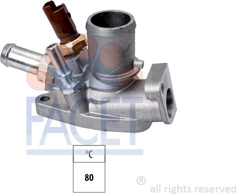 FACET 7.8758 - Termostats, Dzesēšanas šķidrums ps1.lv