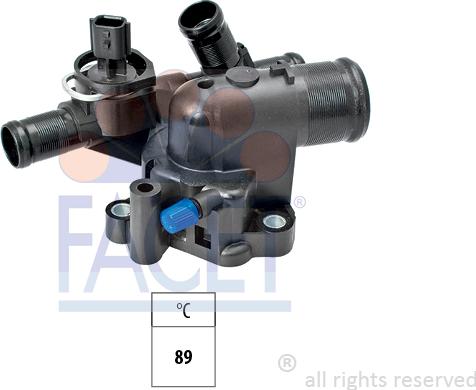 FACET 7.8719 - Termostats, Dzesēšanas šķidrums ps1.lv