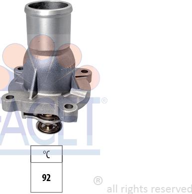 FACET 7.8738 - Termostats, Dzesēšanas šķidrums ps1.lv