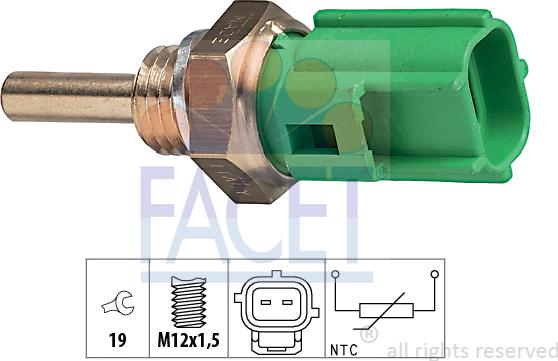 FACET 7.3177 - Devējs, Eļļas temperatūra ps1.lv