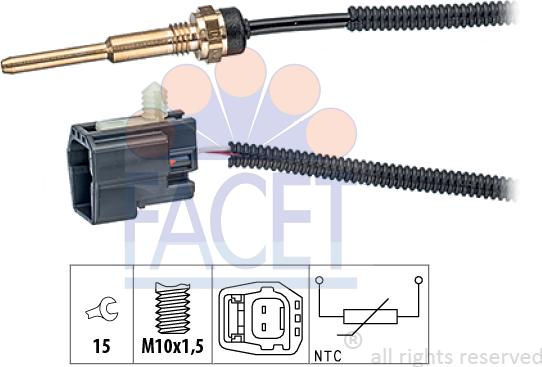 FACET 7.3331 - Devējs, Dzesēšanas šķidruma temperatūra ps1.lv