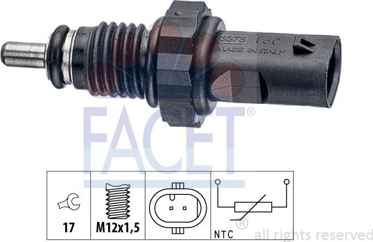 FACET 7.3378 - Devējs, Eļļas temperatūra ps1.lv