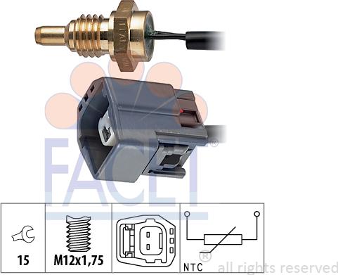 FACET 7.3295 - Devējs, Dzesēšanas šķidruma temperatūra ps1.lv