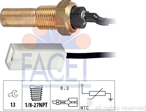 FACET 7.3250 - Devējs, Eļļas temperatūra ps1.lv