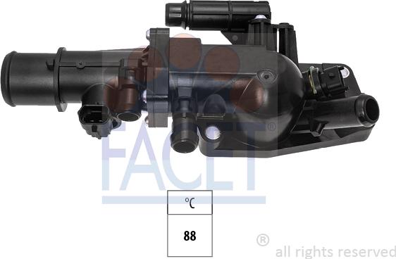 FACET 7.7936 - Termostats, Dzesēšanas šķidrums ps1.lv