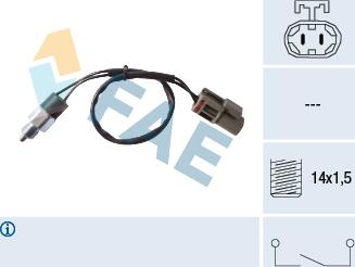FAE 40820 - Slēdzis, Atpakaļgaitas signāla lukturis ps1.lv