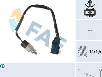 FAE 41247 - Slēdzis, Atpakaļgaitas signāla lukturis ps1.lv