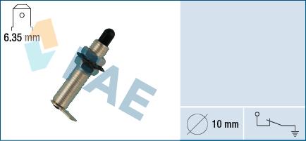 FAE 67260 - Slēdzis, Durvju kontakts ps1.lv