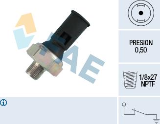 FAE 12450 - Devējs, Eļļas spiediens ps1.lv