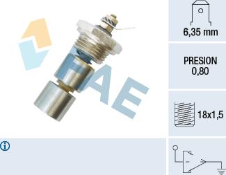 FAE 12270 - Devējs, Eļļas spiediens ps1.lv