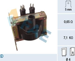 FAE 80430 - Aizdedzes spole ps1.lv