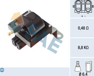 FAE 80356 - Aizdedzes spole ps1.lv