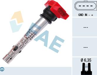 FAE 80248 - Aizdedzes spole ps1.lv