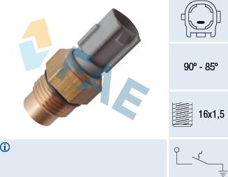 FAE 36712 - Termoslēdzis, Radiatora ventilators ps1.lv