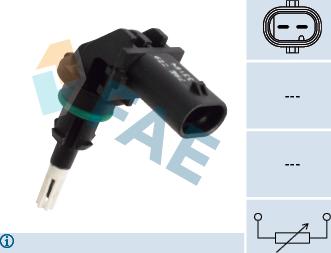 FAE 33164 - Devējs, Ieplūstošā gaisa temperatūra ps1.lv