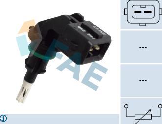 FAE 33163 - Devējs, Ieplūstošā gaisa temperatūra ps1.lv