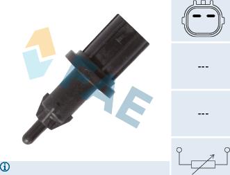 FAE 33177 - Devējs, Ieplūstošā gaisa temperatūra ps1.lv