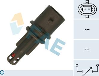 FAE 33225 - Devējs, Ieplūstošā gaisa temperatūra ps1.lv