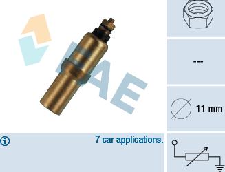 FAE 32260 - Devējs, Dzesēšanas šķidruma temperatūra ps1.lv