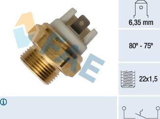 FAE 37352 - Termoslēdzis, Radiatora ventilators ps1.lv