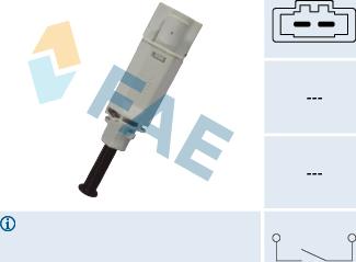 FAE 24771 - Slēdzis, Sajūga vadība (Tempomat) ps1.lv