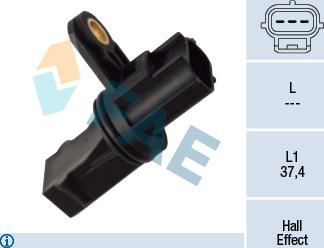 FAE 79388 - Rotācijas frekvences devējs, Automātiskā pārnesumkārba ps1.lv