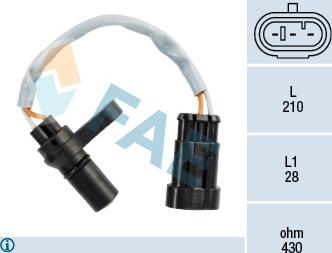 FAE 79211 - Rotācijas frekvences devējs, Automātiskā pārnesumkārba ps1.lv