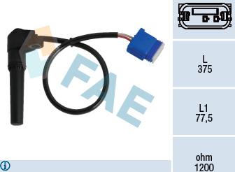 FAE 79282 - Rotācijas frekvences devējs, Automātiskā pārnesumkārba ps1.lv