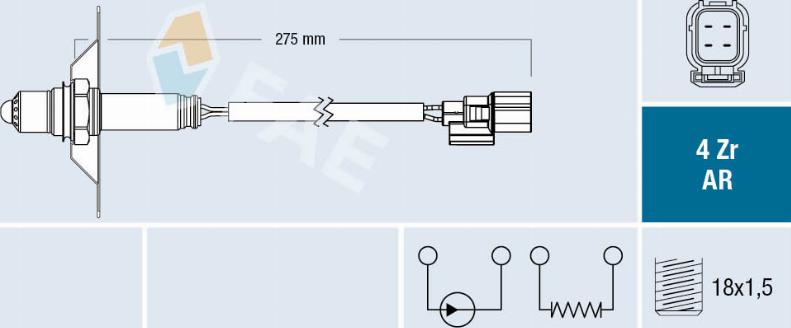 FAE 75676 - Lambda zonde ps1.lv