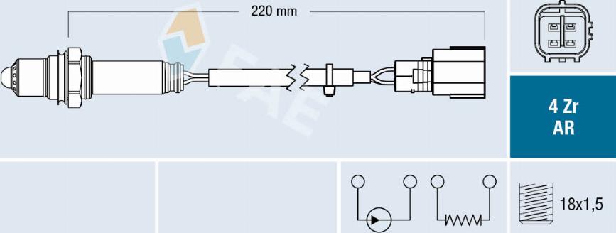 FAE 75673 - Lambda zonde ps1.lv
