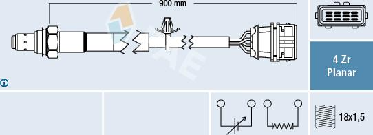 FAE 77415 - Lambda zonde ps1.lv