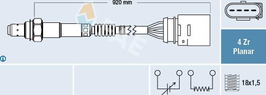 FAE 77142 - Lambda zonde ps1.lv