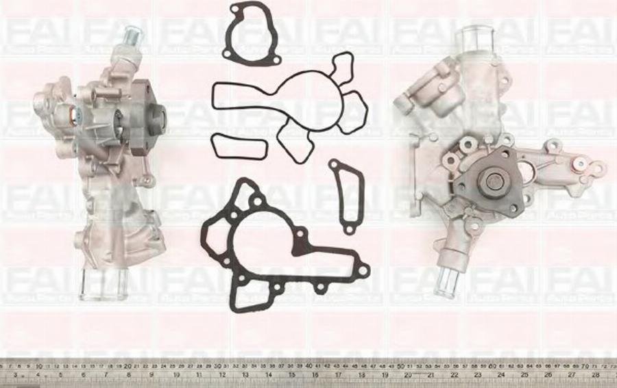 FAI WP6205 - POMPA WODY OPEL DOHC 1.0-1.2 A ps1.lv