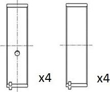 FAI AutoParts BB2050-STD - Klaņa gultnis ps1.lv